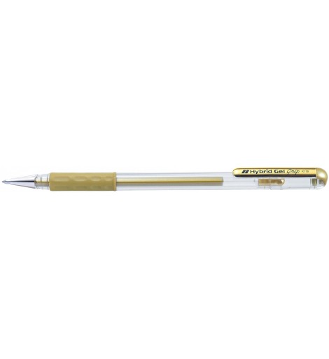Hybridný gél Pentel Pentel K118 zlatej farby