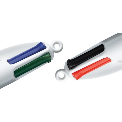 BIC 4COLORS SHINE GOLD AUTOMATIC GALLPEN 4 COLORS SCHOOL 4V1 GOLD