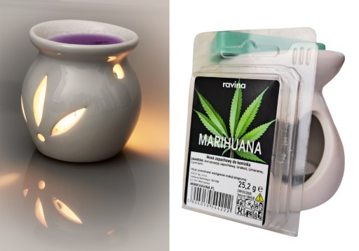 MARIHUANA 25g VOŇANÝ VOSK KONOPA VONNÁ KONOPA NA VOŇANÝ KRB