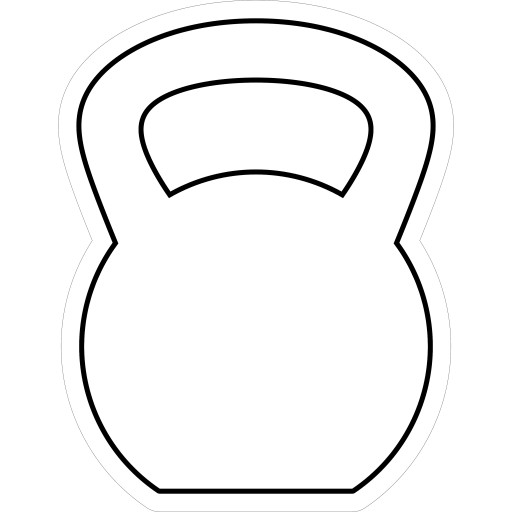 Vykrajovač na sušienky Kettlebell gym 2