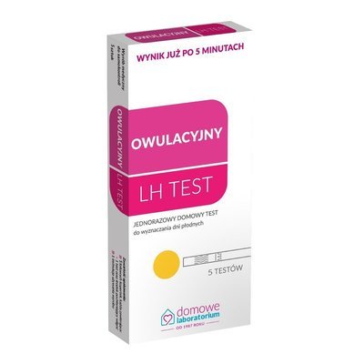 Ovulačný test na určenie plodných dní LH TEST Hydrex - 5 kusov