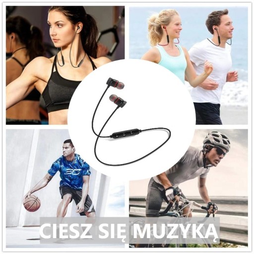 BEZDRÔTOVÉ ŠPORTOVÉ SLÚCHADLÁ DO UŠÍ BLUETOOTH