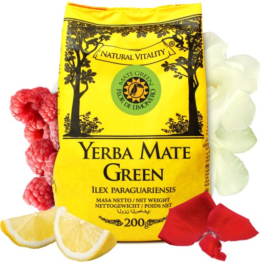 Yerba Mate Green Flor de Limonero 0,2 kg despalada