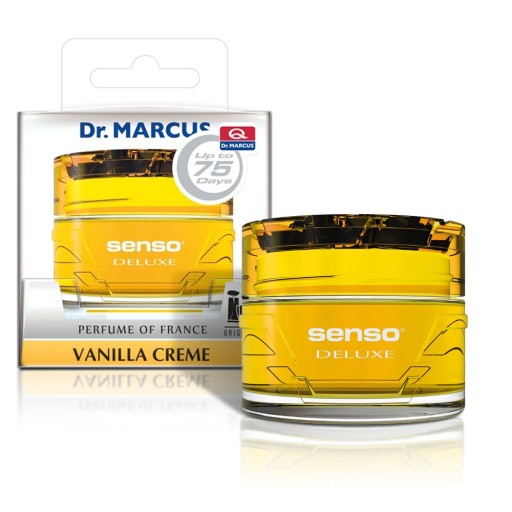 Gel Senso Deluxe gélový osviežovač - Vanilla Creme Dr. Marcus 50 ml