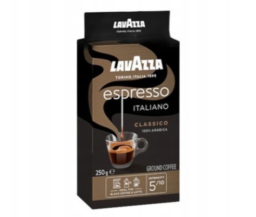 Lavazza Caffe Espresso Arabica 250g mletá káva