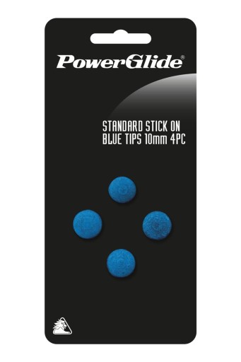 Hroty pre snookerové tága POWERGLIDE 10 mm, 4 kusy