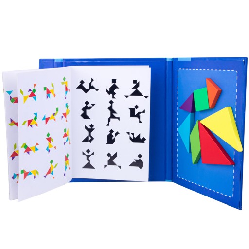 TANGRAM MAGNETIC WOODEN PUZZLE ECO Špeciálna logická hra