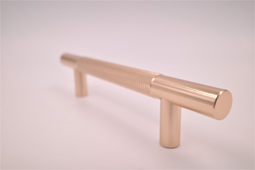 PREMIUM zlatá úchytka na zábradlie GOLD 96mm