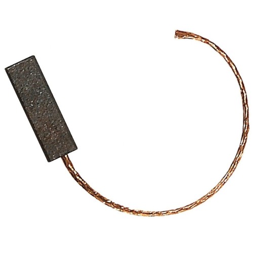 Medeno-uhlíková kefa 12V 24V 36V 6x6,7x18