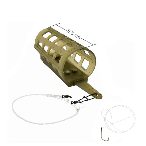 Symetrická slučka Rigged košíková sada 40g háčik