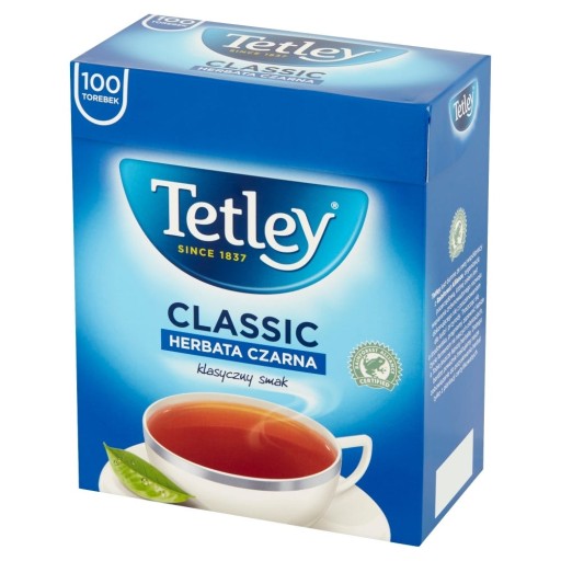 EXPRESNÝ ČAJ TETLEY CLASSIC BLACK 100 KS