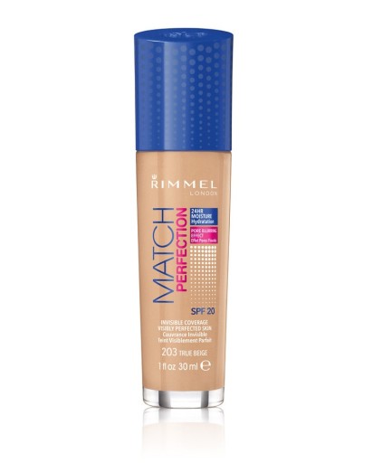 RIMMEL MATCH PERFECTIONS COYING FOUNDATION SPF20 203