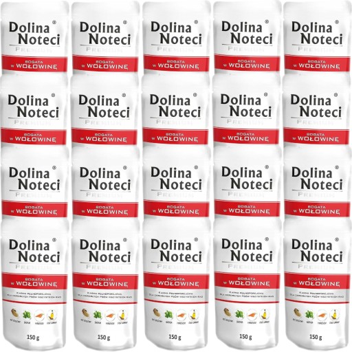 DOLINA NOTECI MOKRÉ KRMIVO PRE PSA HOVÄDZIE