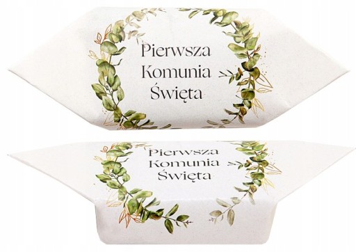 Elegantná krabička s fudge na krst ďakujem