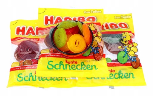 HARIBO Bunte Schnecken Snails ovocné želé 160g