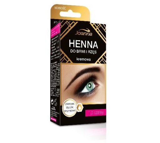 JOANNA HENNA KRÉM NA OBOČIE A MIHALY ČIERNA 15g
