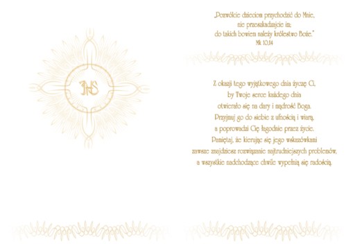 For Communion Elegantné lux blahoželanie KP17