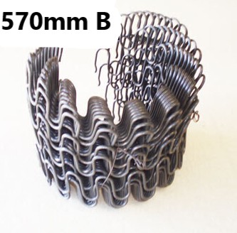 Vlnová pružina ZIG-ZAG B 570mm 1 ks lôžkový gauč TYP B 57 CM