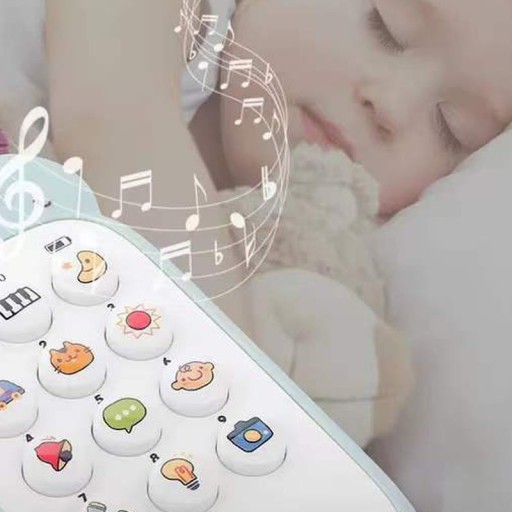 INTERAKTÍVNY TELEFÓN PRE DETI VZDELÁVACÍ SMARTFÓN HRAČKA UČEBNÉ ČÍSLA