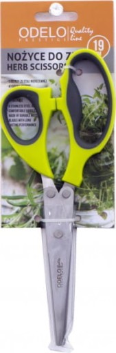 Nožnice na bylinky 19cm 5 čepelí/OD1498