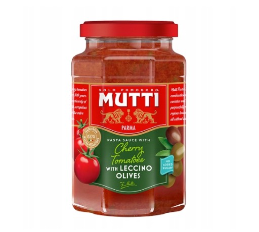 Mutti OLIVE paradajková omáčka s olivami 400 g