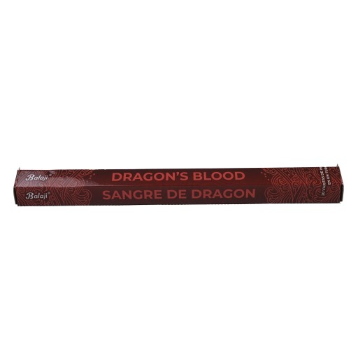 Indické kadidlo BALAJI dračia krv DRAGON 20 ks