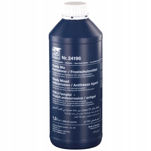 KVAPALINA RADIÁTORA 1,5L MODRÁ READY MIX -25°C / MB 000 989 08 25 S2