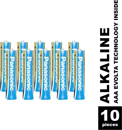 10x TECHNOLÓGIA EVOLTA VNÚTRI PANASONIC AAA LR03 R3