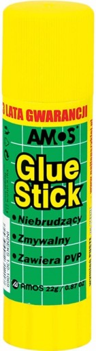 Silné školské kancelárske lepidlo Amos 22g x 2