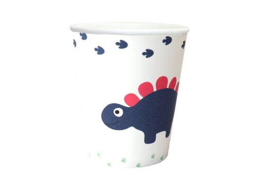 VESELÉ DINOSAURY PAPIEROVÝ POHÁR 6 KS 250 ML
