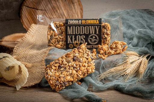 HONEY KŁOS tyčinka slnečnicové semienka ovsené vločky 45 g