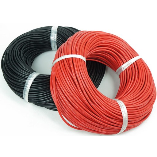 Silikónový kábel 5,3 mm2 (10AWG) (červený) 1m