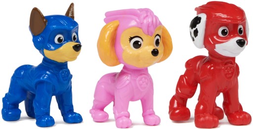 PAW PATROL THE MIGHTY MOVIE SKVELÁ FILMOVÁ SÚPRAVA 3 POSTAVIEK CHASE SKYE MARSHALL