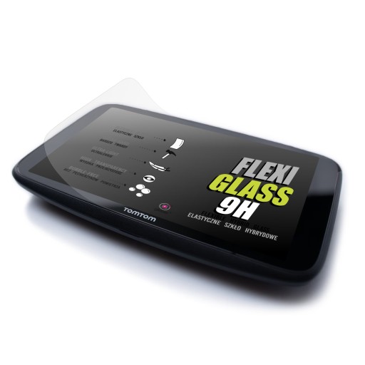 GLLASER Hybridné sklo FlexiGlass 9H TomTom GO Classic 5 / nerozbije sa
