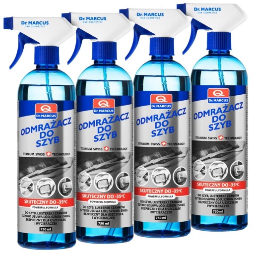 TITANIUM rozmrazovač okien, do -35°C, 750 ml