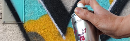 Farba v spreji MATNÁ BIELA 400ml Biodur Emalia 9010