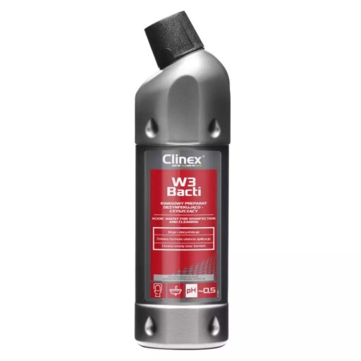 Clinex W3 Bacti 1L dezinfekčný a čistiaci prostriedok