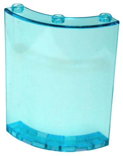 LEGO 30562 CYLINDER 4x4x6 transparentný modrý svetlý trans (24g) 4 ks.