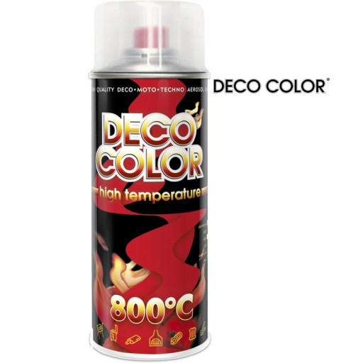DECO FAREBNÝ TERMÁLNY LAK 300 stupňov 400ml ČISTÝ