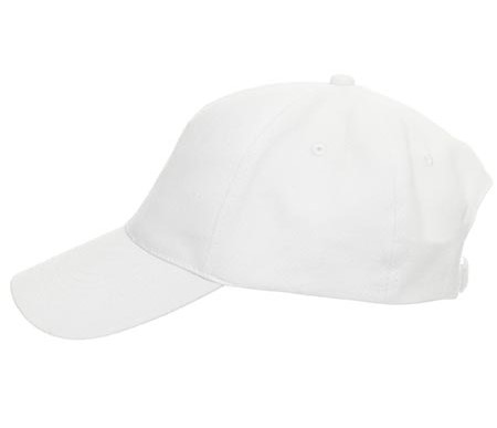 Šiltovka COMFORT, 100% bavlna, biela