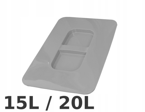 KRYT na odpadkový kôš 15L alebo 20L