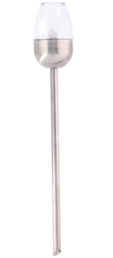 Grundig - solárna lampa s efektom plameňa sviečky, 38 cm