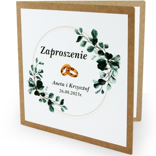 EKO svadobné oznámenia Svadobné oznámenia
