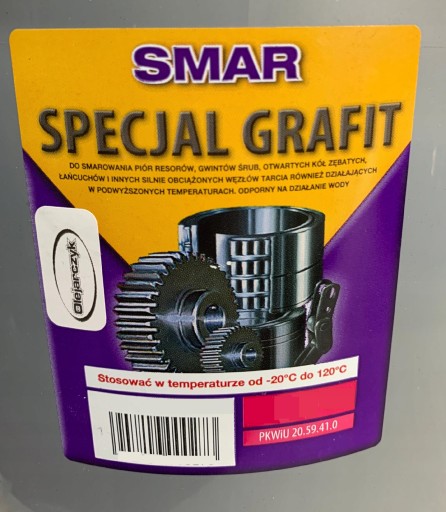 SPECJAL GRAPHITE Black GRAPHITE Grease 850g