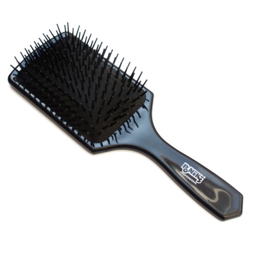 Pneumatická masážna kefa na rozčesávanie vlasov Black Poniks