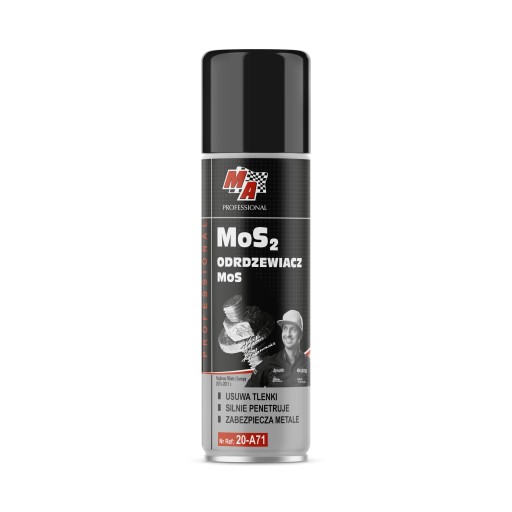 MA Professional MoS2 20-A71 odstraňovač hrdze 150 ml