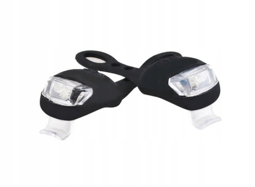 Silikónové svetlá na bicykel na bicykel - 2 ks. LED