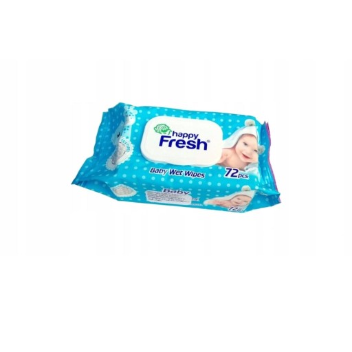 Happy Fresh A72 vlhčené obrúsky s klipom