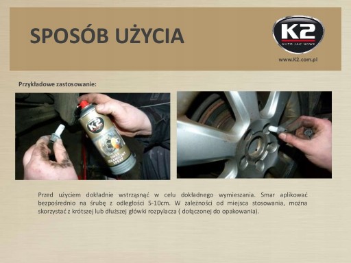 K2 Ceramic GREASE na skrutky a spoje 400ml