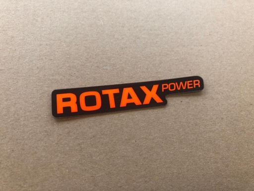 Samolepky s logom BRP Can-Am Rotax 10 cm Fluo